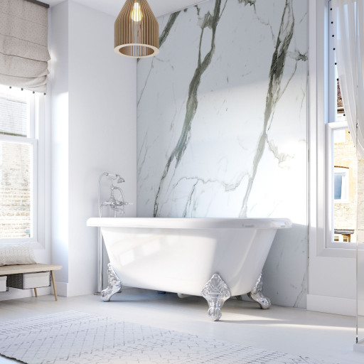 Showerwall Bianco Carrara 600mm – Proclick.