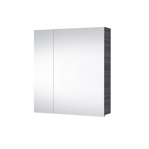 Senca Grey Double Door Mirror Cabinet