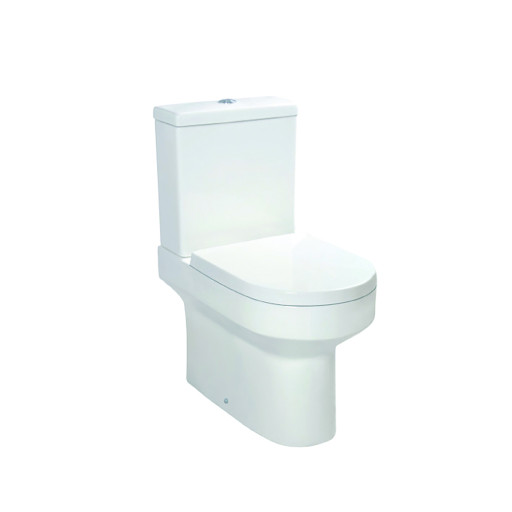 Spa Open Back Close Coupled Toilet & Soft Close Seat