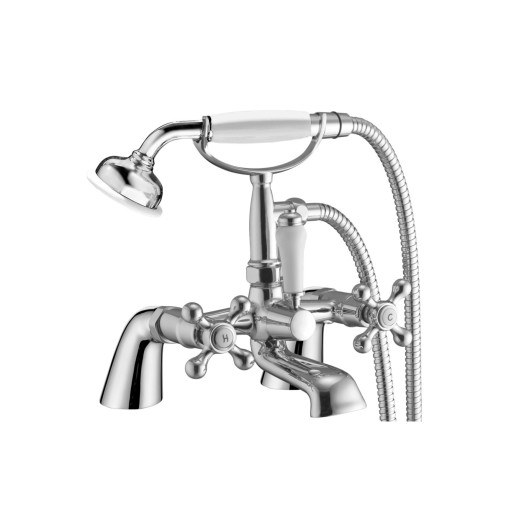 Classic Bath Shower Mixer with Cradle