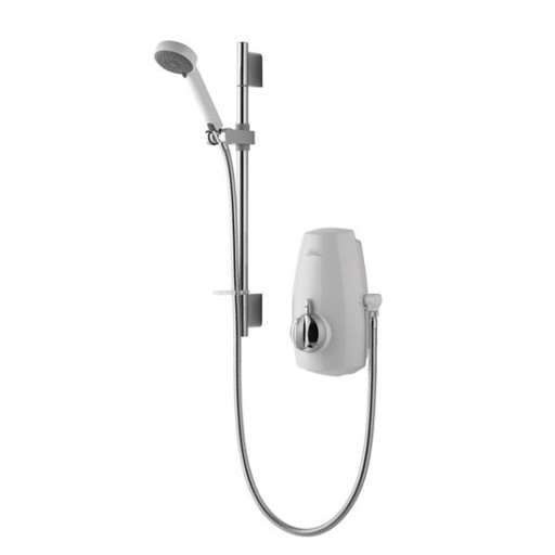 Aqualisa Aquastream Power Shower White/chrome