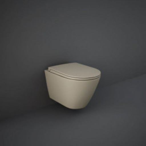 RAK Feeling Rimless Wall Hung Toilet with Soft Close Seat