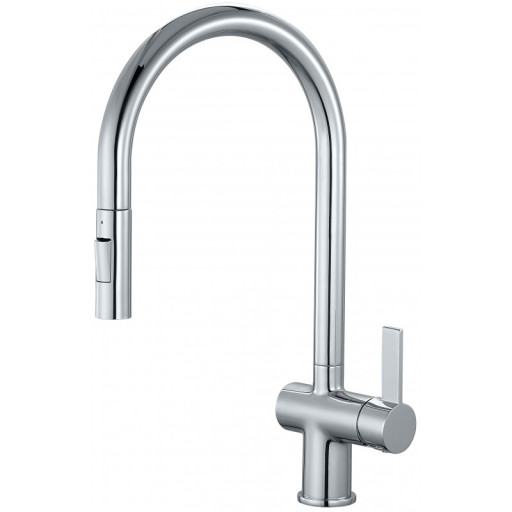 Mayhill Chrome Single Lever Pull Out Kitchen Tap
