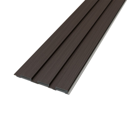 MB Thermo-Slat Hickory Brown PVC Slat Panel
