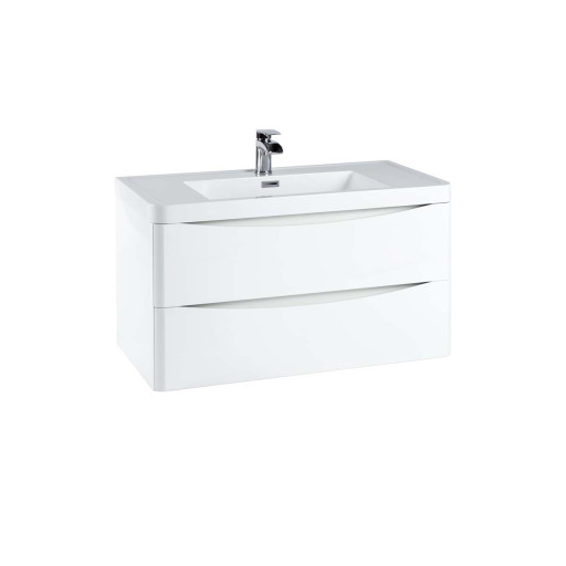 Bella 900mm Wall cabinet with Basin