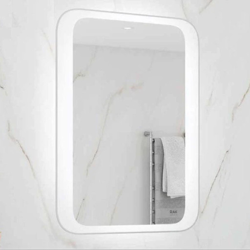 RAK-Moon LED Mirror with On/Off Switch, and Demister Pad