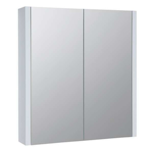 Kartell KVIT Purity 800mm White Mirror Cabinet