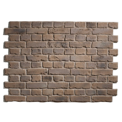 Old British Brick Brown Panel Stone