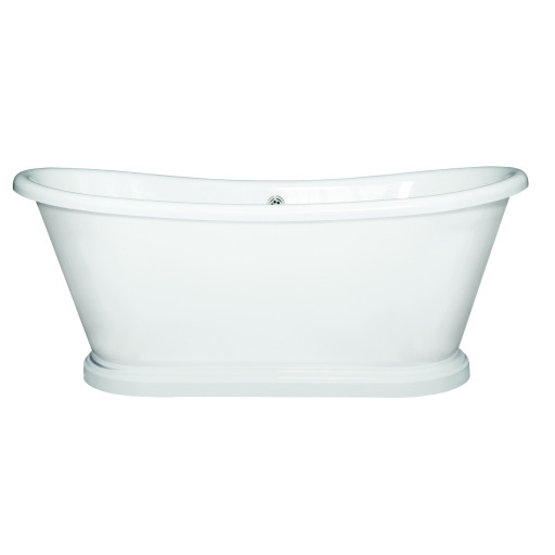 Boat Freestanding Double Ended Acrylic Boat Bath - 1700mm