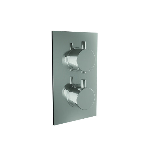 Twin Round Handle Concealed Valve WRAS approved Shower Valve