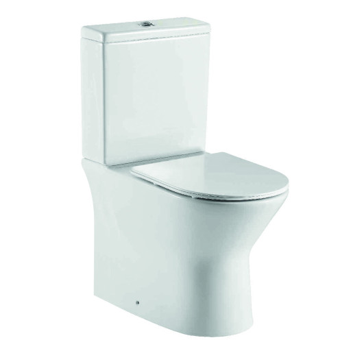 Scudo Middleton Rimless Close Back Toilet & Soft Close Seat.
