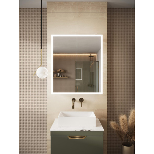 Prospr LED Double Door Mirror with Bluetooth