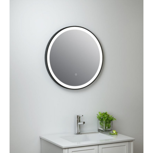 Rosie Orca LED Round Touch Mirror w. Demist & Colour Change