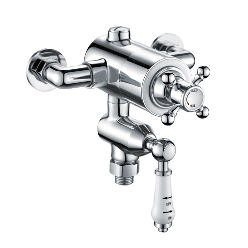 Traditional Bottom Outlet Exposed Valve WRAS approved Shower Valve