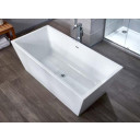 Minimal 1700mm x 800mm Square Freestanding Bath.