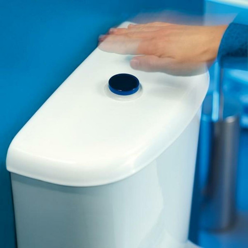 Touchfree Infrared Automatic WC Cistern Toilet Flush Valve Button Sensor.