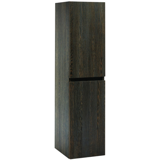 Muro Wall Hung Furniture  -  1200 Tall Boy  -  Dark Oak